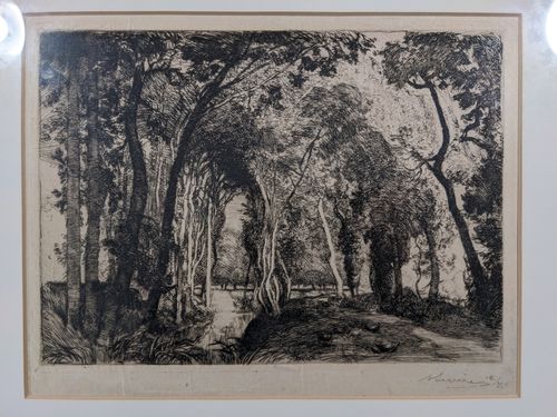 Sous Bois, à la Rigonette — Auguste-Louis Lepère
